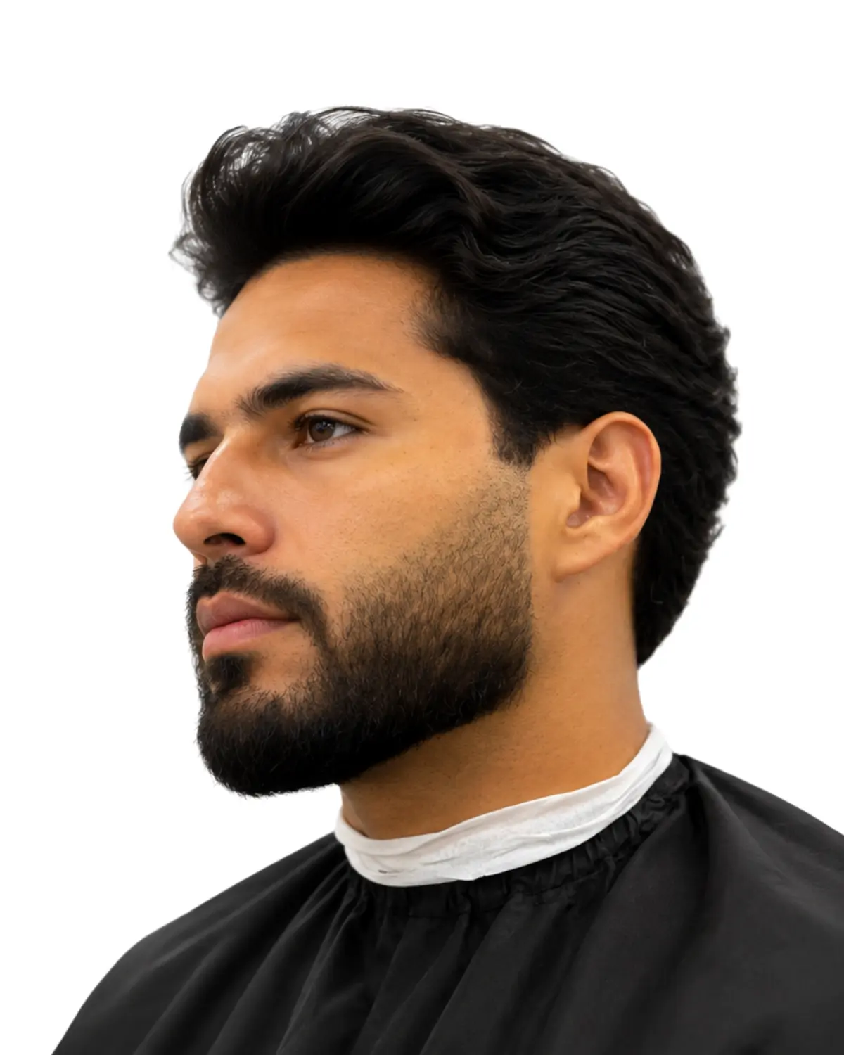 Resultado de corte e barba na Rian Barber